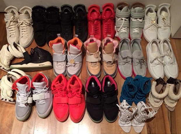 Kanye West Shoe collection