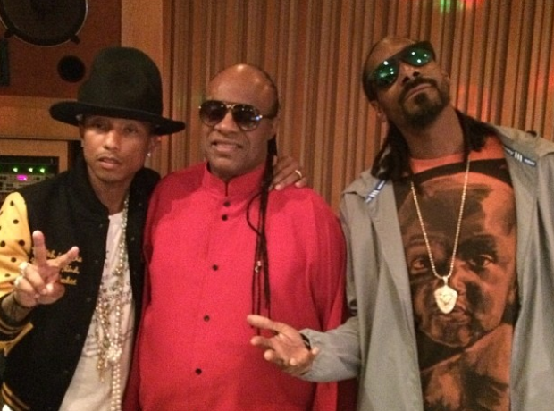 Pharrell Stevie Wonder Snoop Dogg