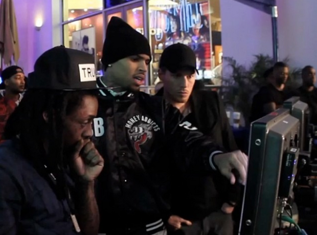 Chris Brown Loyal behind the scenes
