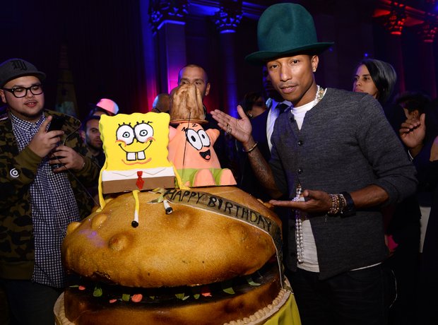 Pharrell birthday 2014
