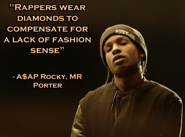 This is funny because it's true. - 20 Of The Funniest Rapper Quotes Of