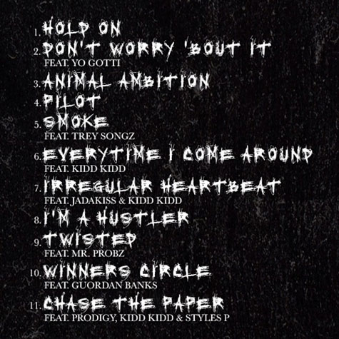 50 Cent Animal Ambition tracklist