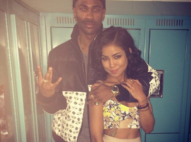 Jhene Aiko and Big Sean Instagram
