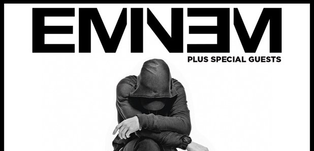 Eminem Wembley Stadium 2014 poster