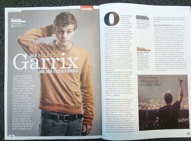 Martin Garrix magazine