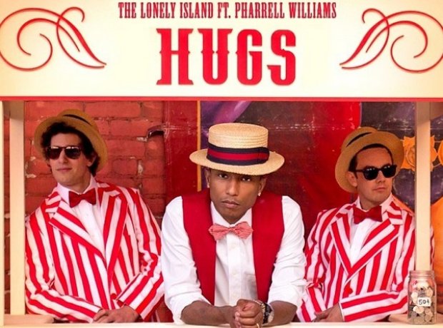 Pharrell Williams Hugs artwork
