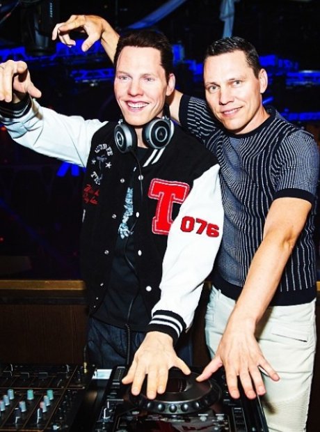 Tiesto with his waxwork