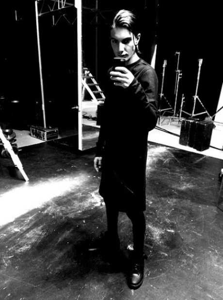 Alesso on video shoot
