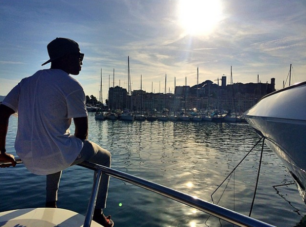 Tinie Tempah in Cannes Instagram
