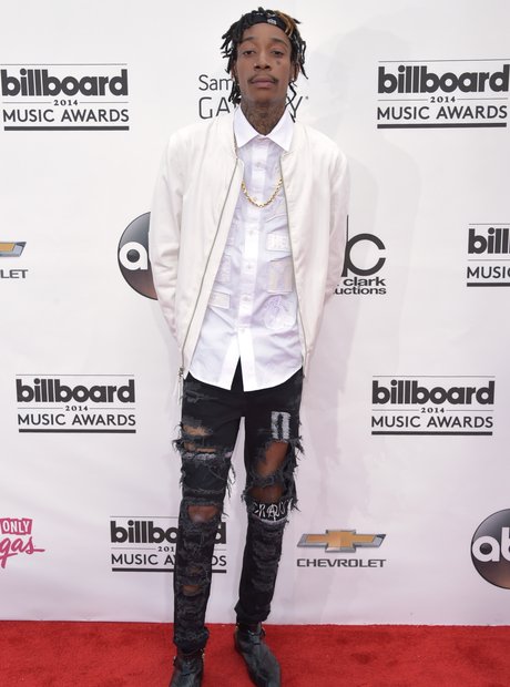 Wiz Khalifa arrives at the Billboard Music Awards 