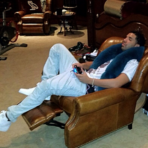 Drake relaxing instagram