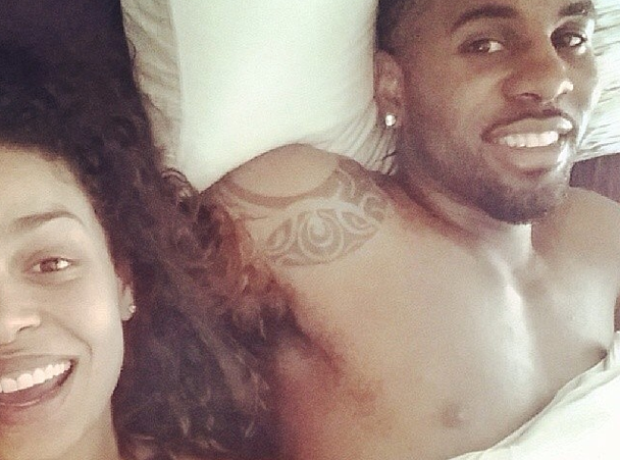Jason Derulo and Jordan Sparks Selfi
