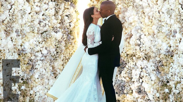 Kim Kardashian and Kany West Wedding 2014
