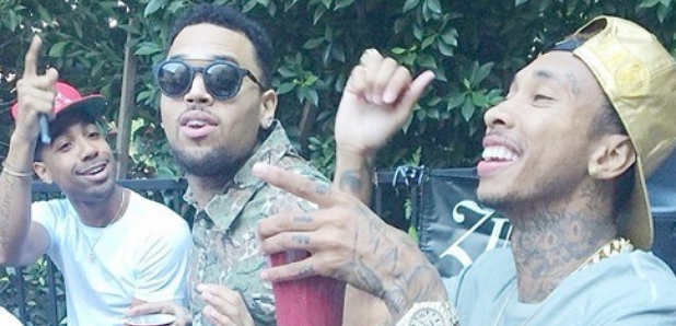 Chris Brown Tyga Instgram