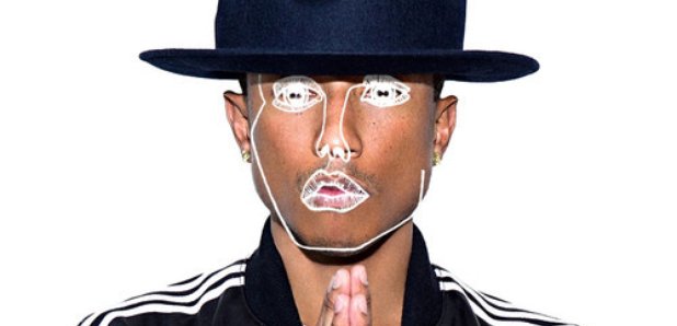 Disclosure Pharrell frontin artwork