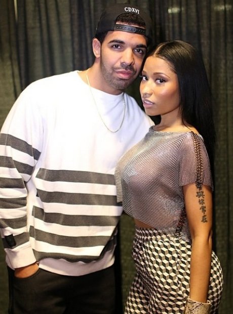 Drake And Nicki Minaj Backstage At Summer Jam