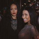 Nicki Minaj and Rihanna backstage at Summer Jam