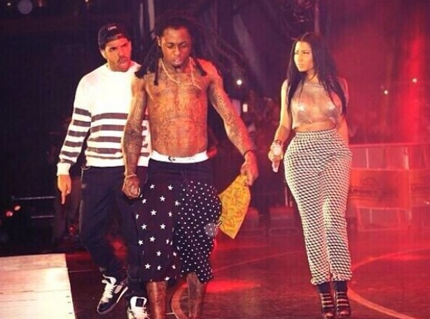 Nicki Minaj, Drake And Lil' Wayne At Summer Jam