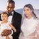 Image 1: Kim Kardashian and Kanye West Wedding