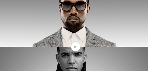 Rap test Kanye West Drake
