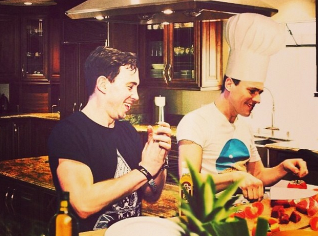 Hardwell and Tiesto cooking