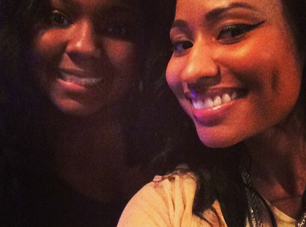 Nicki Minaj smiling Instagram