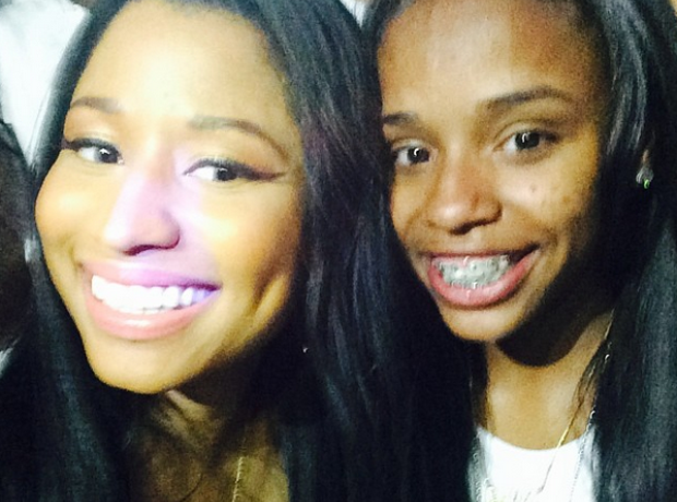 Nicki Minaj smiling Instagram