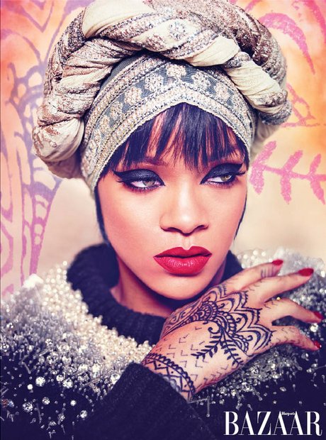 Rihanna Harper's Bazaar Arabia 2014