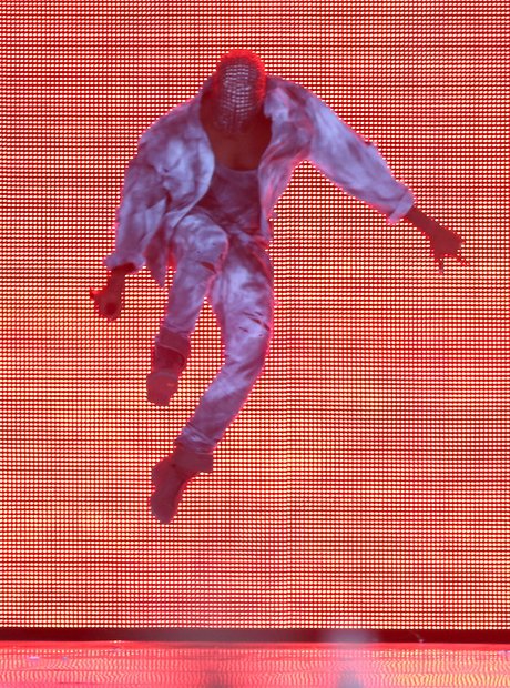 Yeezy was jumping for joy to be back in the UK. - Wireless Festival ...