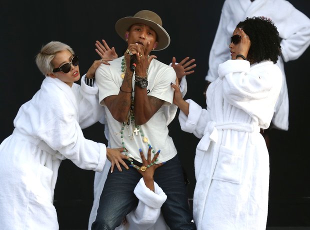 Pharrell At Wireless Festival 2014