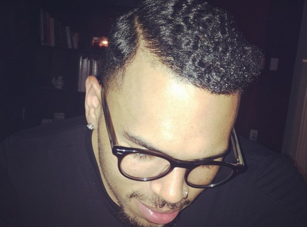 Chris Brown haircut