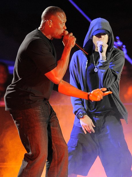 Watch Eminem Bring Out Dr. Dre For Surprise Reunion At His Wembley Stadium  Concert - This Song Is Sick