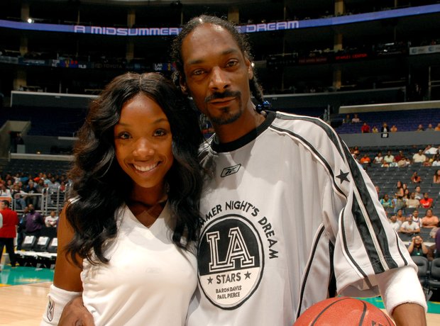 Brandy and Snoop Dogg 