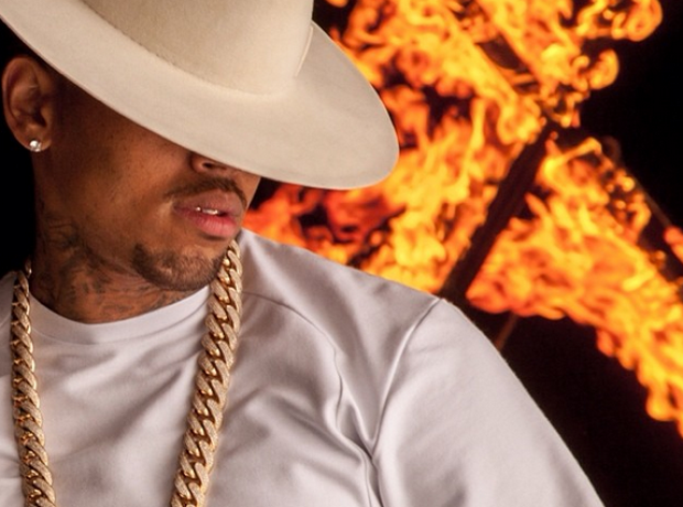 Chris Brown New Flame shoot