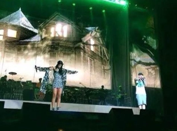 Eminem And Rihanna At Lollapalooza festival