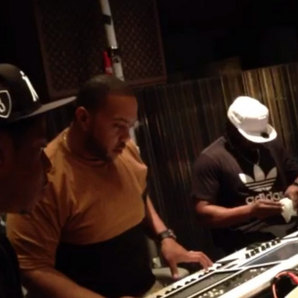 Jay Z Timbaland studio 2013