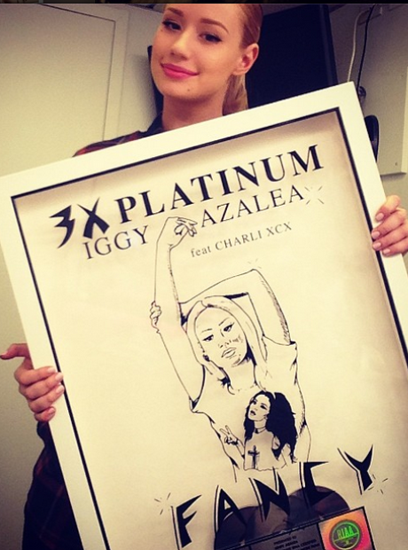 Iggy Azalea platinum US 