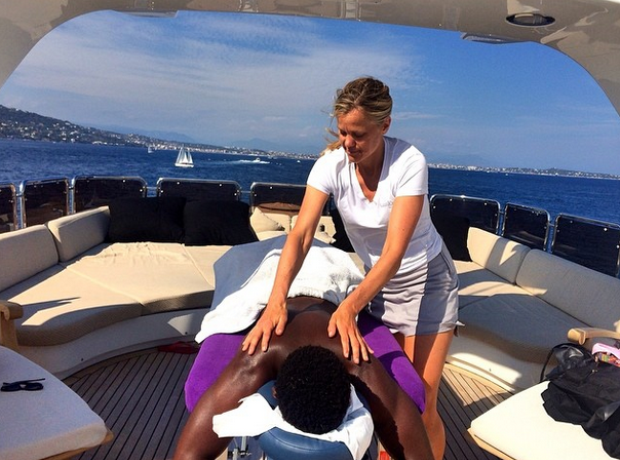 Tinie Tempah Massage holiday