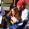 Image 7: Chris Brown cuddles up to girlfriend Karrueche Tra