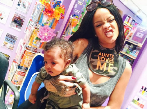 Rihanna and her Niece 