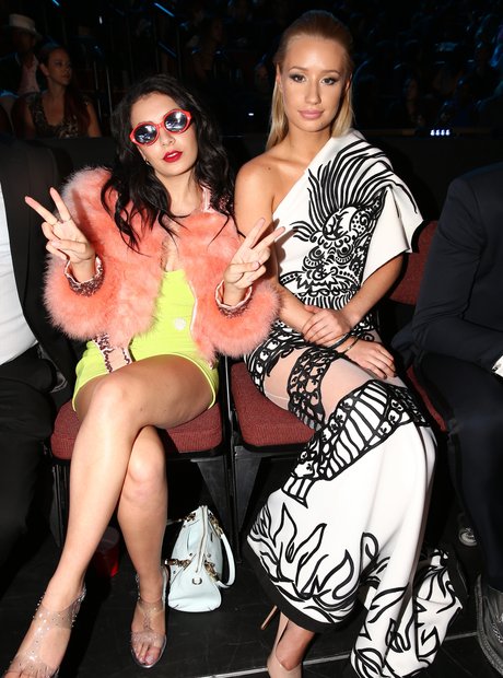 Charli XCX and Iggy Azalea at the VMAs 2014
