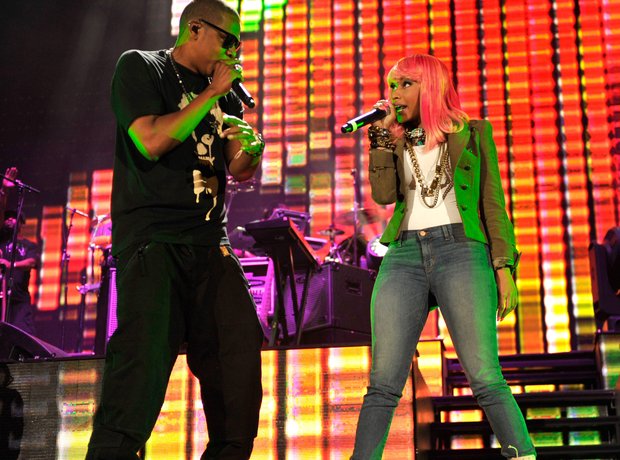 Jay Z and Nicki Minaj