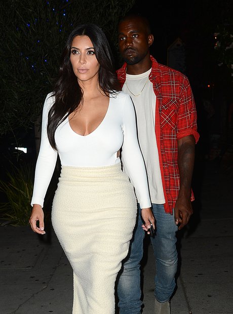 Kim and Kanye Date Night 