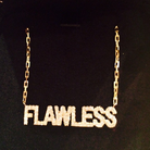 Nicki Minaj Flawless necklace