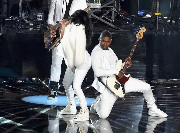 Usher And Nicki Minaj MTV VMA 2014