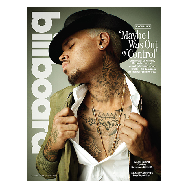 chris brown magazine cover