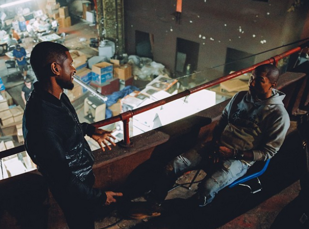 Usher and Pharrell