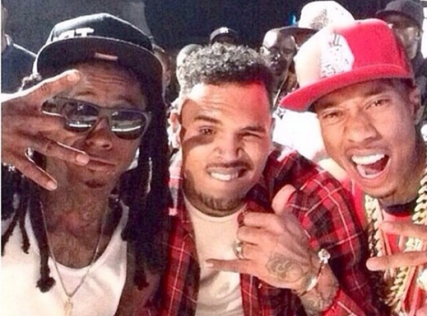Lil Wayne Chris Brown Tyga