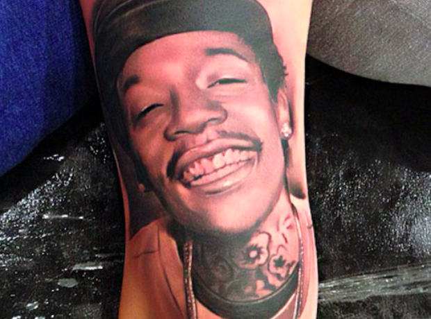 Wiz Khalifa tattoo 