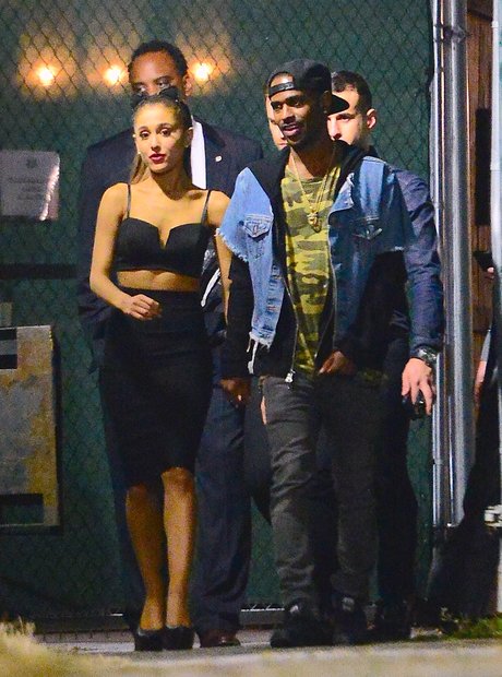 Ariana Grande and Big Sean Holding Hands